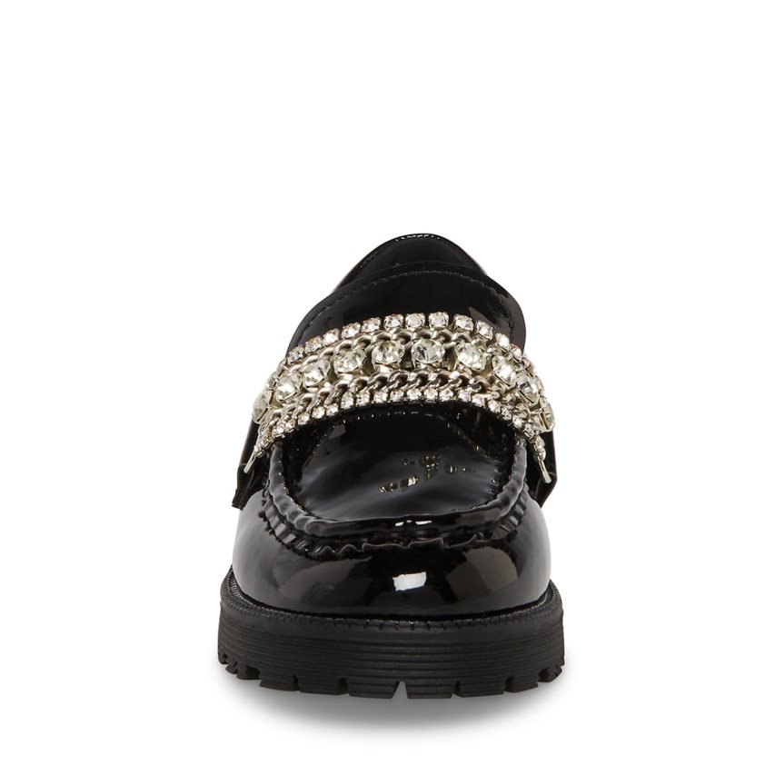 Black Steve Madden Jmaybell Kids' Loafers | PH 1795DB16